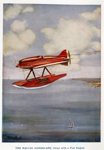 Hydroflugzeug Macchi-Eindecker, Schneider-Trophäe, September 1929 von Unbekannt