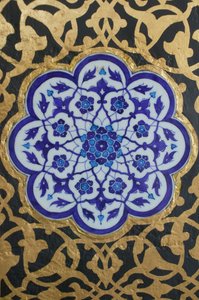 Iznik-Keramik im Topkapi-Palast, Istanbul, Türkei