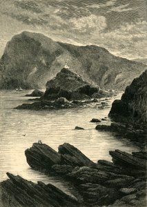 Ilfracombe - Blick von den Felsen an der Basis des Capstone, 1898 von Unbekannt