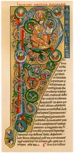 Illuminierte Initiale P, 1172