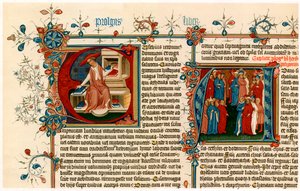 Illuminierte Initialbuchstaben, 1405-1415