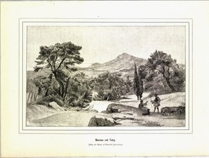 Illustration aus dem Buch Brogede rejsebilleder von Jerichau-Baumann, Elisabeth und veröffentlicht von Forlagsbureauet (Kopenhagen, 1881) von Unbekannt