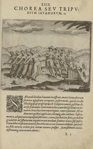 Illustration aus dem Buch India Orientalis von unbekanntem Autor und veröffentlicht von Excudebat Matthaeus Beckerus