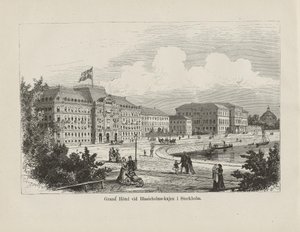 Illustration aus dem Buch Nordiska taflor von unbekanntem Autor und veröffentlicht von Albert Bonnier von Unbekannt