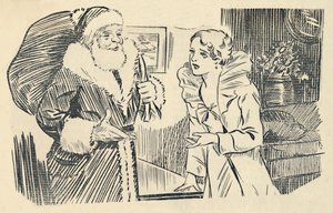 Illustration aus The Mystification of Santa Claus, 1936 von Unbekannt
