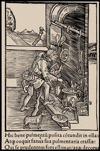 Illustration zum Buch Narrenschiff von Sebastian Brant