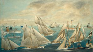 Imaginäre Regatta der Gewinner des America