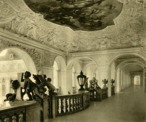 Kaiserliche Treppe, Stift Sankt Florian, Oberösterreich, um 1935 von Unbekannt