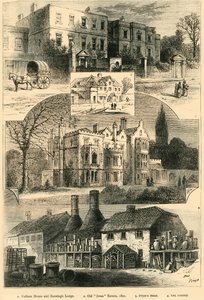 In und um Fulham, ca. 1878