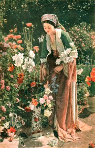 Im Garten des Beys, 1865, ca. 1902