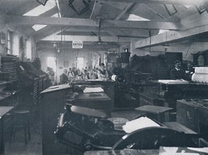 Im Kompositionsraum, 1916