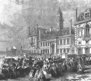Einweihung des Wellington College, Sandhurst: Ankunft von Königin Victoria