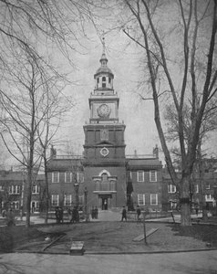 Independence Hall, Philadelphia, USA, ca. 1900