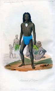 Einwohner von Tikopia, 1848 von Unbekannt