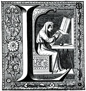 Initialbuchstabe L, 1870