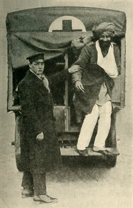 Verletzter indischer Soldat, Erster Weltkrieg, 1914, ca. 1920