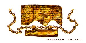 Beschriftetes Amulett von Unbekannt