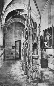 Innenansicht des Grabes von Papst Johannes XXII von Unbekannt