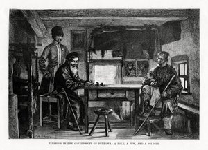 Innenraum in der Regierung von Pultowa, Zentralukraine, 1879 von Unbekannt