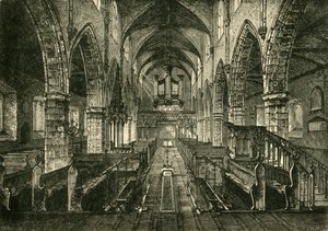 Innenraum der Londonderry-Kathedrale, 1898