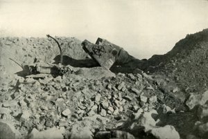 Innenansicht der Seddul Bahr Festungen, 1919
