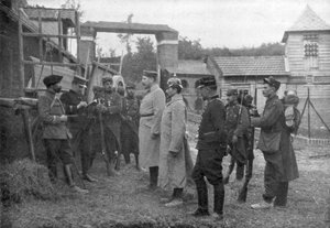 Verhör deutscher Gefangener, Frankreich, August 1914