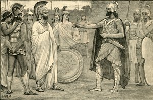 Interview zwischen Agesilaus und Pharnabazus, 1890