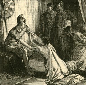 Interview zwischen Coriolanus und seiner Frau und Mutter, 1890