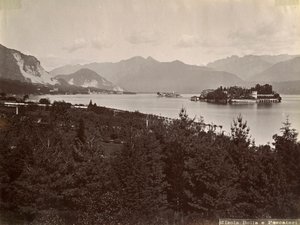 Isola dei Pescatori, Lago Maggiore, Italien, 1890 von Unbekannt