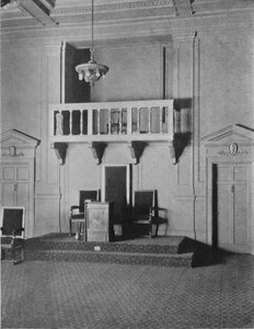 Detail der italienischen Renaissance im Logenzimmer des Freimaurertempels, Birmingham, Alabama, 1924 von Unbekannt