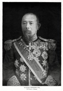 Ito Hirobumi, erster Premierminister von Japan, 1908