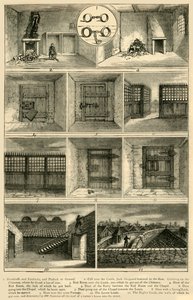 Jack Sheppards Fluchten, ca. 1872 von Unbekannt