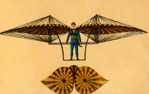 Jacob Degens Flugmaschine, 1808, 1932 von Unbekannt