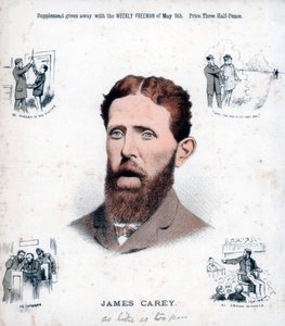 James Carey, irischer Republikaner und Informant von Unbekannt