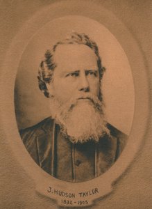 James Hudson Taylor 1832-1905, britischer protestantischer Missionar in China, um 1910er Jahre