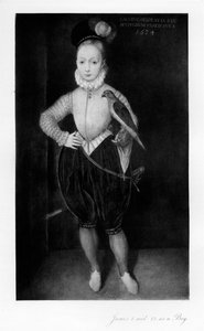 James I als Junge, 1907