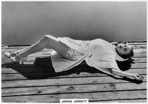 Janice Jarratt, amerikanische Schauspielerin, 1938 von Unbekannt