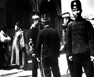Japanische Truppen, Korea, 1900