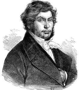 Jean Francois Champollion, französischer Historiker, Linguist und Ägyptologe, 19. Jahrhundert von Unbekannt