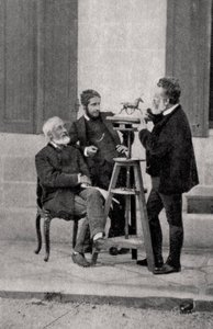 Jean Louis Ernest Meissonnier, französischer Maler und Bildhauer, 1880