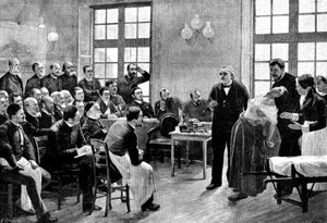 Jean Martin Charcot, französischer Neurologe und Pathologe, 1887