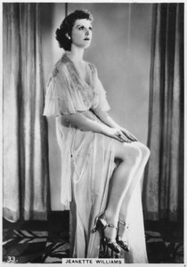 Jeanette Williams, um 1938