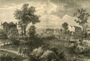 Jennys Whim Brücke, 1750, ca. 1876 von Unbekannt
