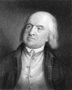 Jeremy Bentham, englischer Sozialreformer und Philosoph von Unbekannt