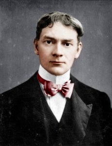 Jerome K. Jerome, 1859-1927, englischer Autor, 1894-1907 von Unbekannt