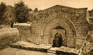 Jerusalem - Kirche der Jungfrau, ca. 1918-1939