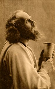 Jesus beim letzten Abendmahl, 1922 von Unbekannt