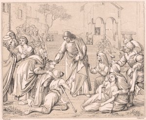 Jesus heilt die Massen
