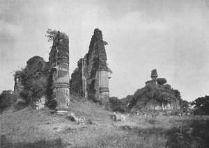 Jetawanarama und Kiri-Dagoba, 12. Jahrhundert n. Chr., Pollonneruwa, 1926 von Unbekannt
