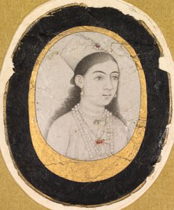 Juwelenporträt eines jungen Mädchens, ca. 1660 von Unbekannt